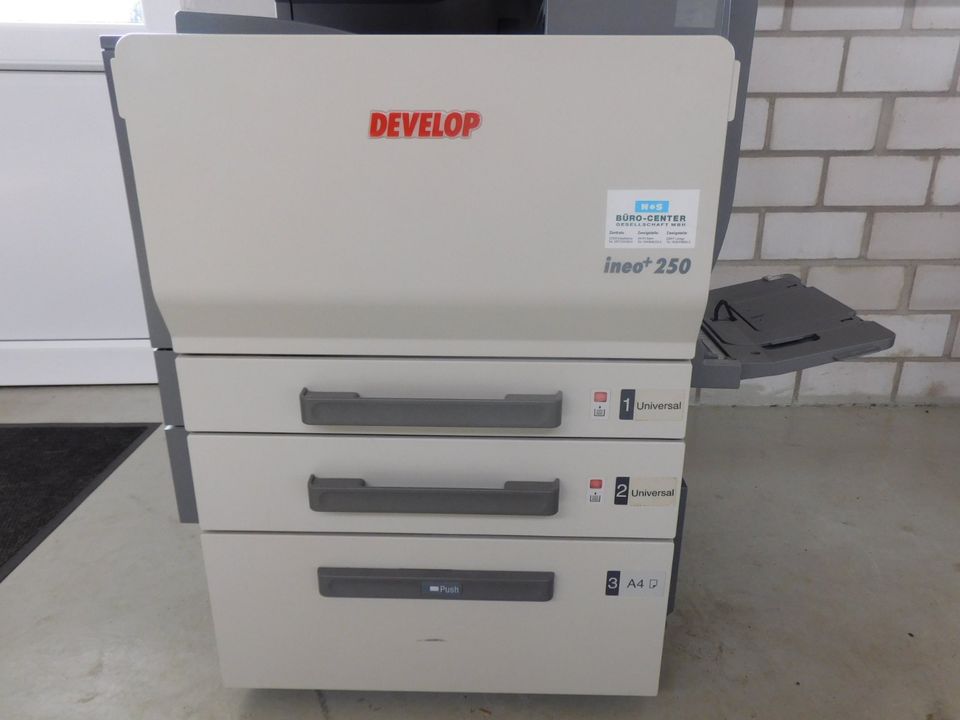 DEVELOP Ineo+ 250 Multifunktionsgerät A4 A3 Kopierer Laserdrucker in Wagenfeld
