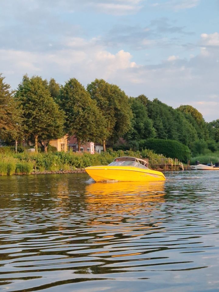 Stingray 230SX gelb V8 5.0l MPI, mit Zweikreiskühlung und Klappe in Seeth