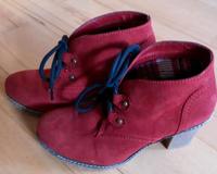 Damen Schuhe Gr. 37 rot mit Absatz Sachsen - Thum Vorschau