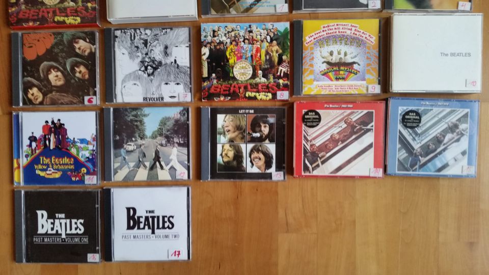 The Beatles CD-Sammlung in Berlin