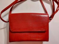 Handtasche Leder Rialto Rot Italien Echtleder Made in Italy Hessen - Bad Vilbel Vorschau