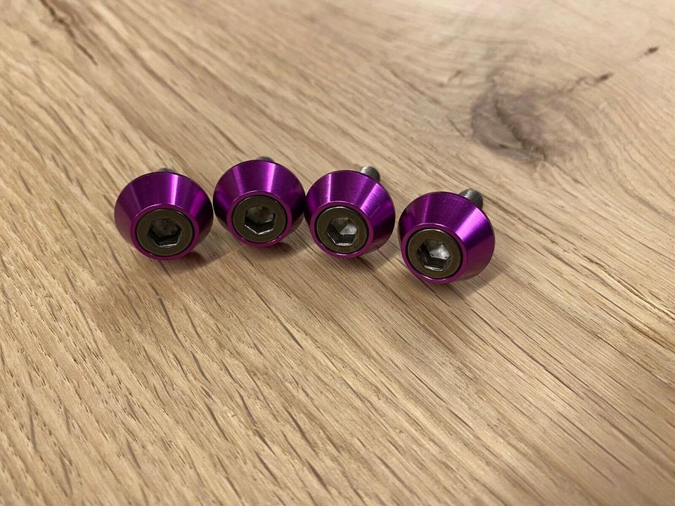 Purple M6 Titan Schrauben Alu Cantilever SHIMANO XTR M900 kult in Wunstorf
