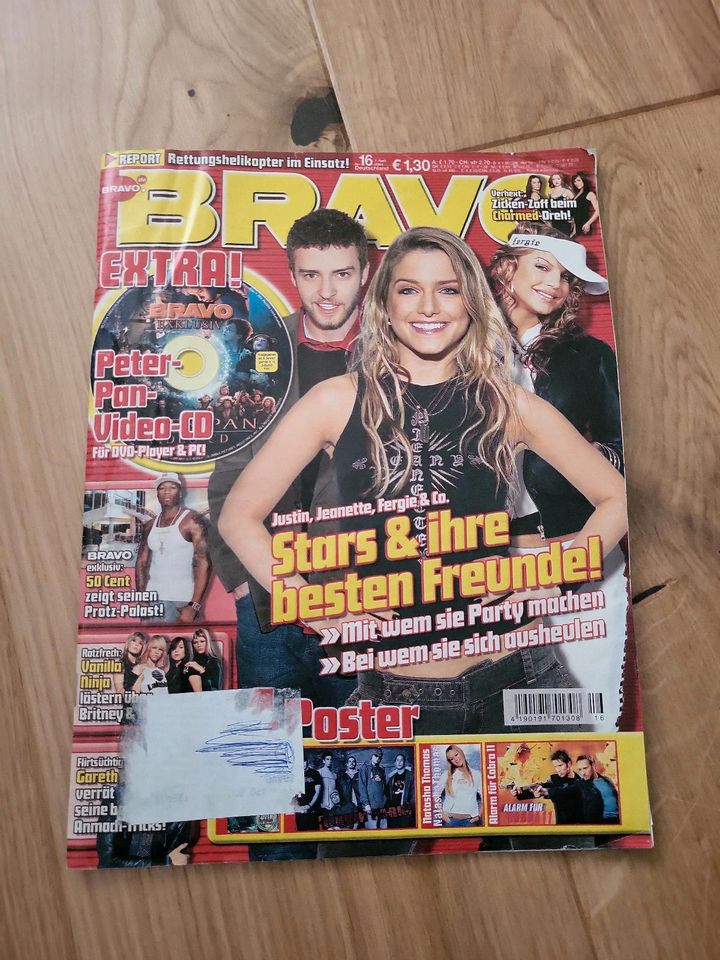 Bravo Nr. 16 April 2004 Stars & ihre besten Freunde in Düsseldorf