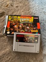 Super Nintendo Donkey Kong 2 - Mit OVP und Spielanleitung Niedersachsen - Langenhagen Vorschau