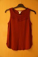 Weinrotes Top H&M Gr. XS Bayern - Greding Vorschau