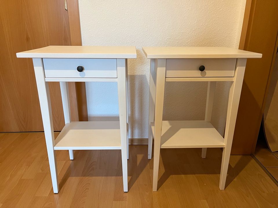 2 Nachttische HEMNES von Ikea in Dresden