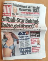 Bild am Sonntag BamS Zeitung 09.12.2001 Fußball-Star Babbel Gebur Nürnberg (Mittelfr) - Mitte Vorschau