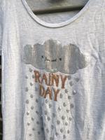 ❤Süßes T-Shirt "Rainy day" Gr. 36, Pailletten❤ Vahr - Neue Vahr Nord Vorschau
