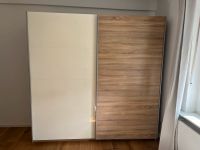 Kleiderschrank mit Schiebetüren Holz/weiß (225x225x60cm) Köln - Riehl Vorschau