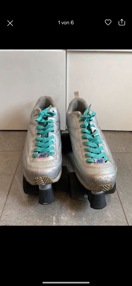 K2 Rollschuhe Inline Skates Inliner Inlineskates DISCO Gr. 42 in Wuppertal