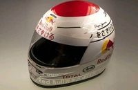 Helm Sebastian Vettel Suzuka 2010 Replica Stuttgart - Stammheim Vorschau