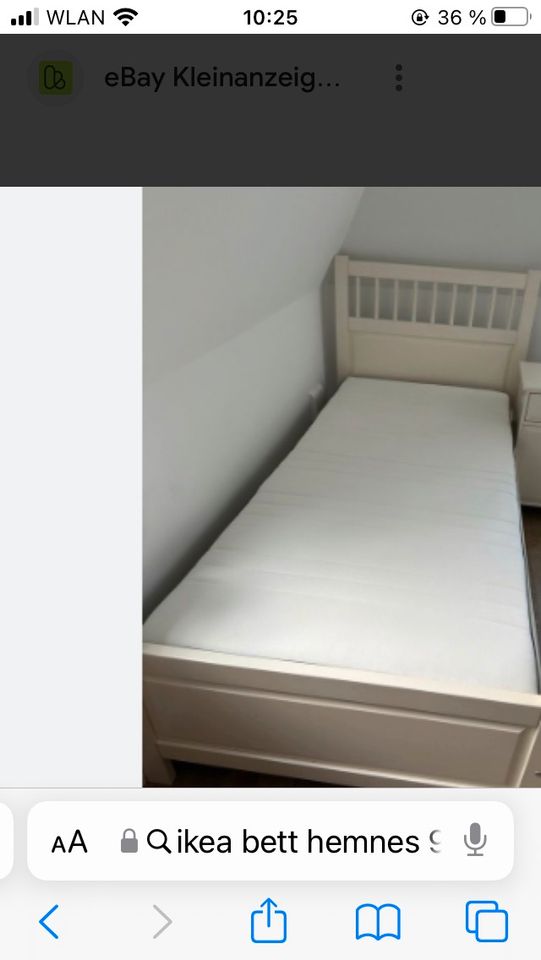 Ikea Bett Hemnes in Fulda