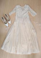 Kleid Creme Hallhuber Standesamt Hochzeit Bayern - Königsbrunn Vorschau