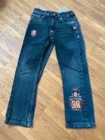 Jeans, Gr. 110 (fällt groß aus => 110/116), Mickey Mouse Hamburg-Nord - Hamburg Langenhorn Vorschau