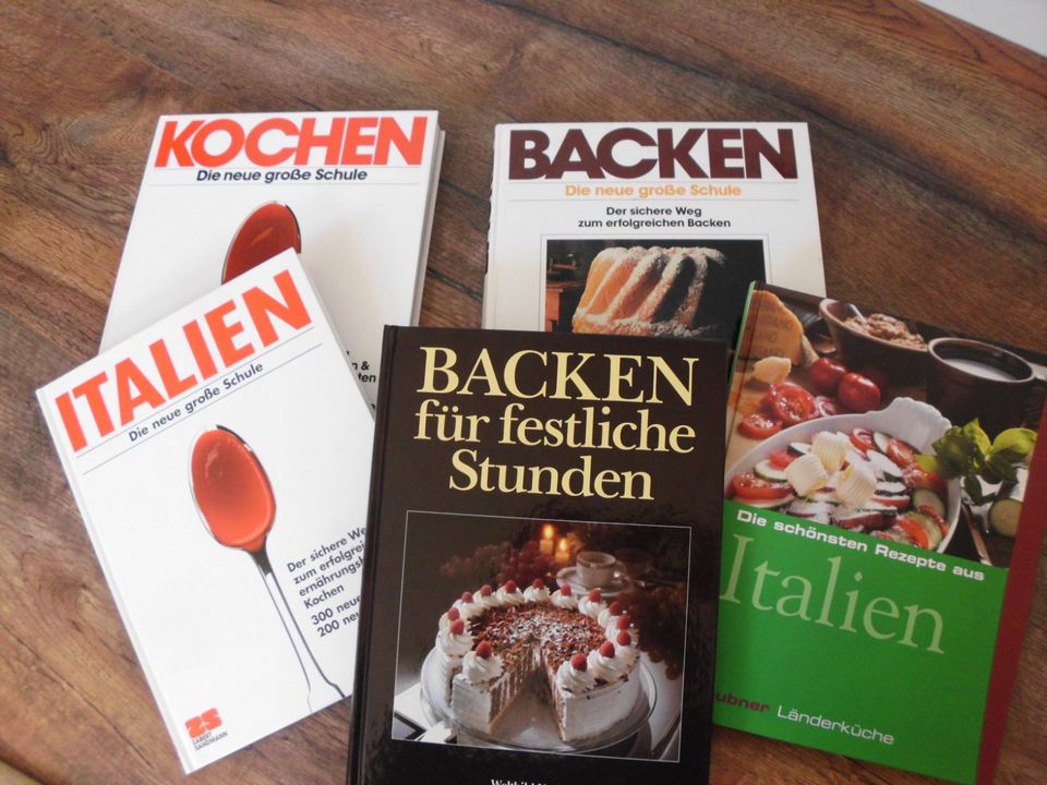 5 Kochbücher in Sendenhorst