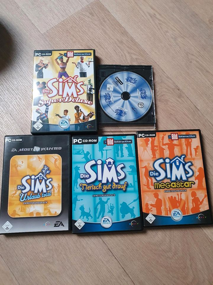 Die Sims super Deluxe Edition plus Erweiterungsspiele in Haltern am See