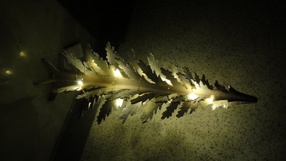 Weihnachtsbaum Holz weiß Lichterbaum Lichtbaum in Dresden