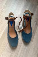VERBENAS mit Keilabsatz, blau, Gr. 37 Niedersachsen - Braunschweig Vorschau