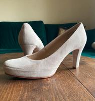 Pumps Schuhe UNISA Wild Leder 40 beige creme grau schwarz wie Neu Köln - Porz Vorschau