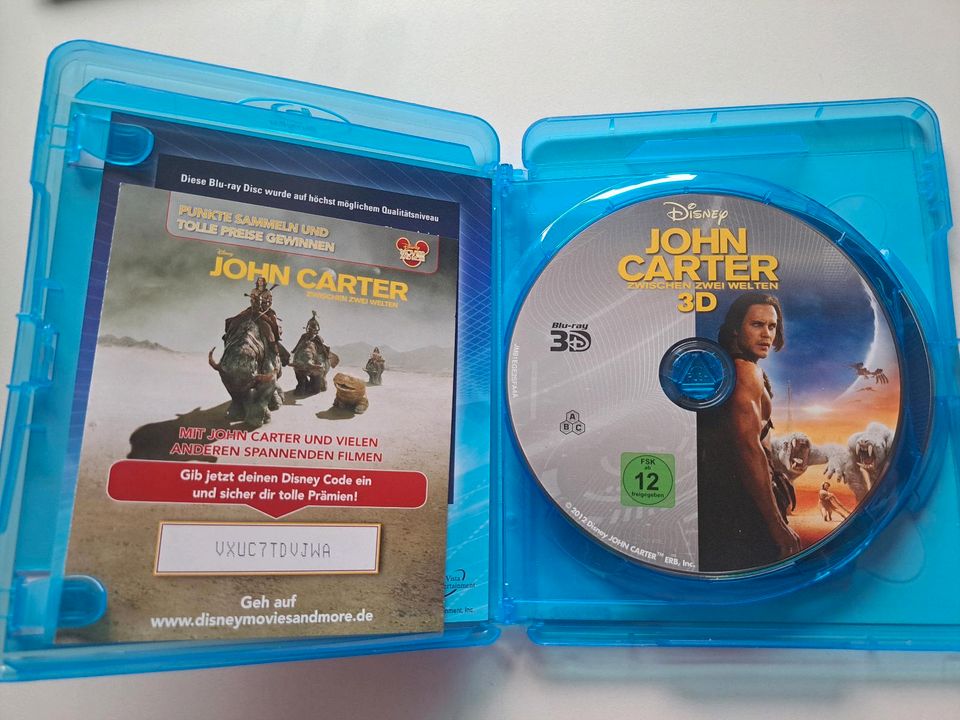 Blu-ray 3D - Megamind / NEU - John Carter / Zwischen zwei Welten in Eching (Kr Freising)