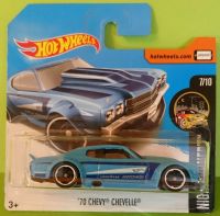 Hot Wheels '70 Chevy Chevelle aus 2017 - Sehr selten Saarland - Ottweiler Vorschau