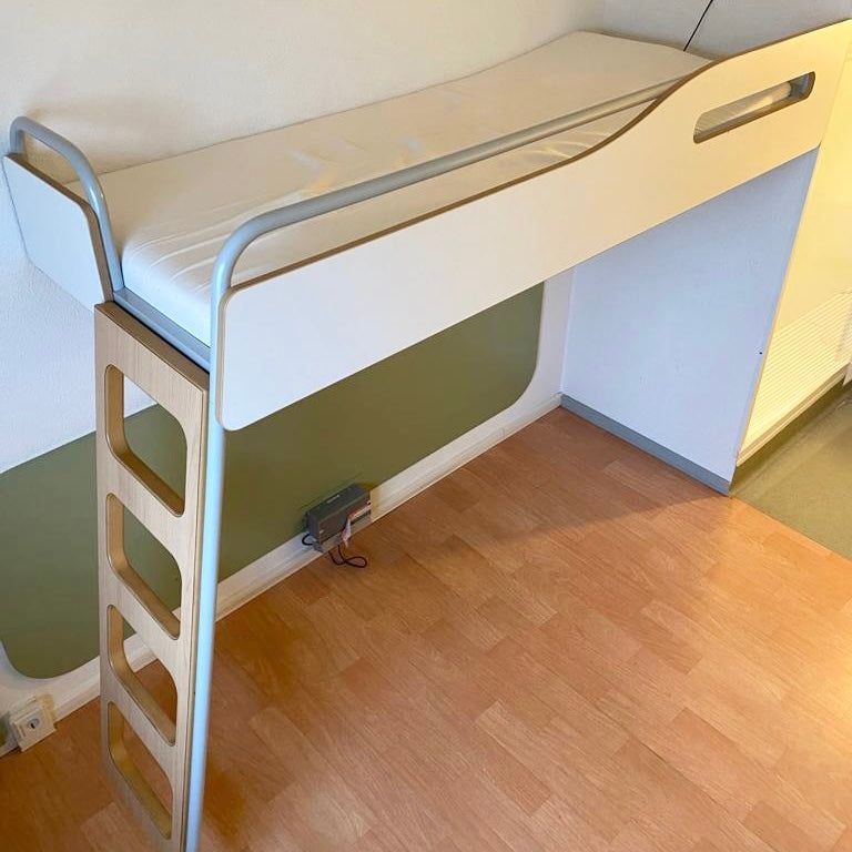 0x Hochbett Etagenbett Matratze weiß Holz 80x200 Leiter Bett Hote in Berlin