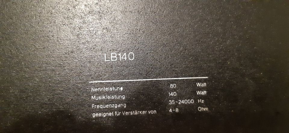 Clatronic Lautsprecher  Boxen LB140, LB-140 in Weingarten