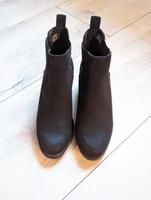 Stiefelette schwarz Wildleder Rauleder Gr. 38 Bayern - Weitramsdorf Vorschau