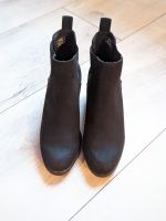 Stiefelette schwarz Wildleder Rauleder Gr. 38 Bayern - Weitramsdorf Vorschau