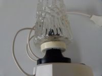 Alte Tischlampe Nachttischlampe Glas Kunststoff Niedersachsen - Blomberg Vorschau