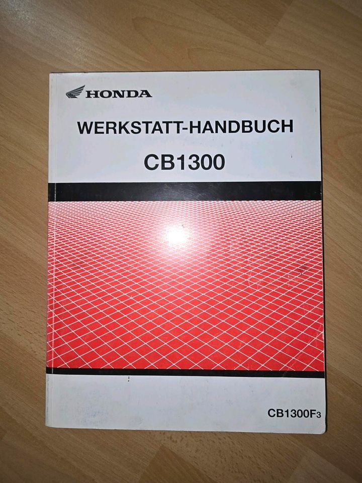CB1300 SC54 Reparaturanleitung / Werkstatthandbuch in Tiefenbach