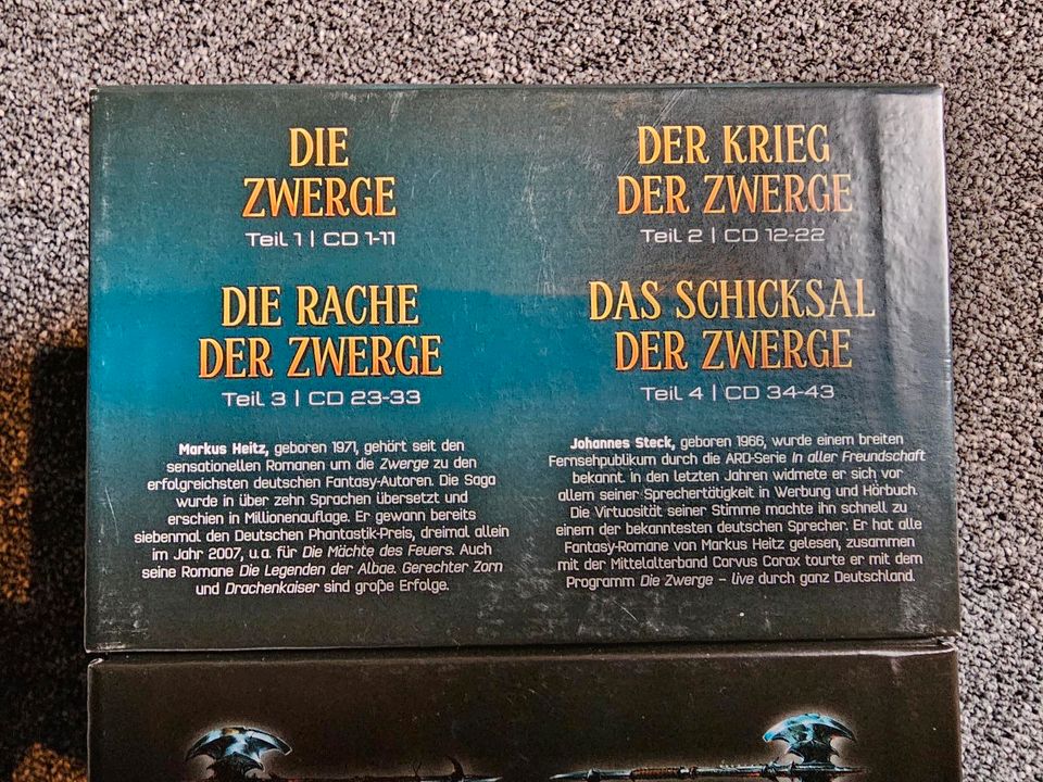 Markus Heitz Die Zwerge Hörbüch Box komplette Saga in Duisburg