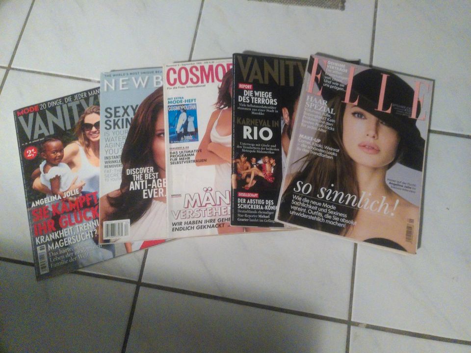 Zeitschriftensammlung  ELLE, Vanity Fair etc.1995-2010 in Betzdorf