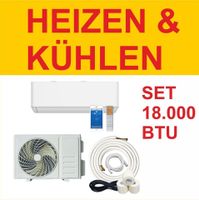 Split Klimaanlage Wärmepumpe heizen+kühlen Klimagerät 18000 BTU Nordrhein-Westfalen - Stemwede Vorschau