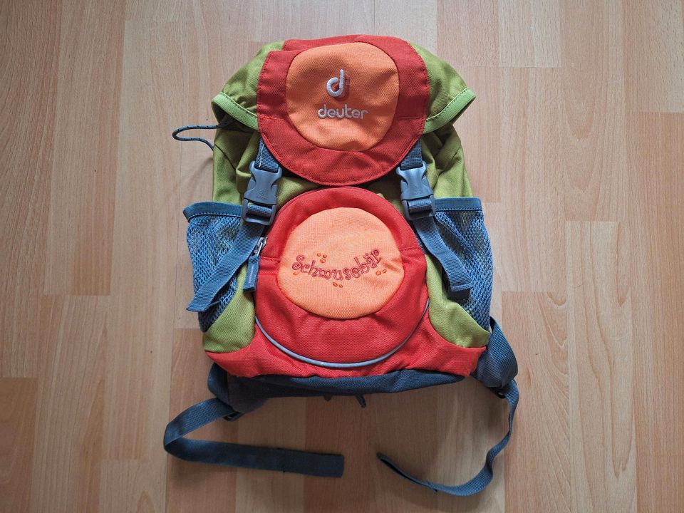 DEUTER Rucksack Kinderrucksack "Schmusebär" 35 cm TOP in Dresden