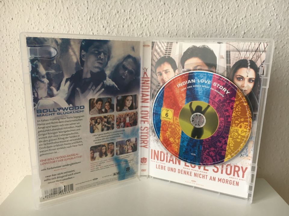 Indian Love Story Bollywood-Musical Shah Rukh Khan DVD Bauchtanz in Langweid am Lech