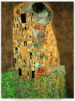 Gustav Klimt Der Kuss 60x80 cm Poster Bild Jugendstil Kunst München - Altstadt-Lehel Vorschau