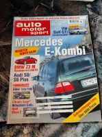 Auto Motor Sport 11/1996 Mercedes E W210 Audi S6 Plus S8 BMW Z3M Sachsen - Oppach Vorschau