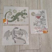 QVC Bügelstrass Strass Steine Design Drache Gecko Nordrhein-Westfalen - Heinsberg Vorschau