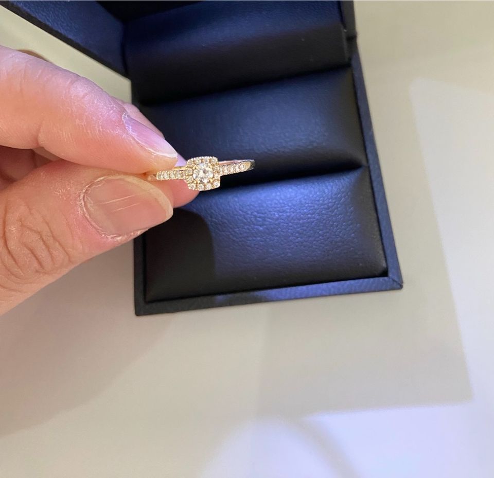 Diamant Ring zu Verkaufen mit Zertifikat in Lüdenscheid