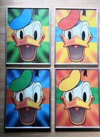 Donald Ente  Pop Art 4x Alu Rahmen limitiert 20/20 Rheinland-Pfalz - Offenbach Vorschau