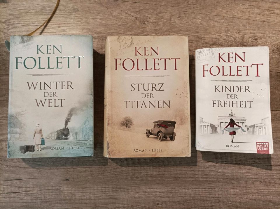 Ken Follett - komplette Jahrhundert-Trilogie in Karlsruhe