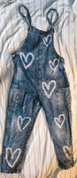 Next Jeans Latzhose Herzen 152 coole Waschung Hamburg - Wandsbek Vorschau