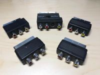 4 SCART Adapter Cinch 1 S-VHS Umschaltbar Bayern - Asbach-Bäumenheim Vorschau