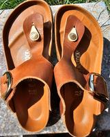 Birkenstock Gizeh Big Buckle Cognac  37 Leder Nordrhein-Westfalen - Rheda-Wiedenbrück Vorschau