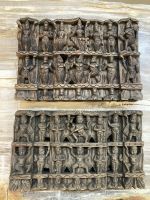 Relief Indien Hinduistisch Holz Je Bonn - Tannenbusch Vorschau
