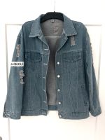 Jeans Jacke Jeansjacke mit backprint Print blau 38 M Bayern - Speichersdorf Vorschau