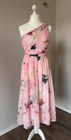 Kleid Abendkleid Apart Midi 7/8 Länge rosa One Shoulder Niedersachsen - Meppen Vorschau
