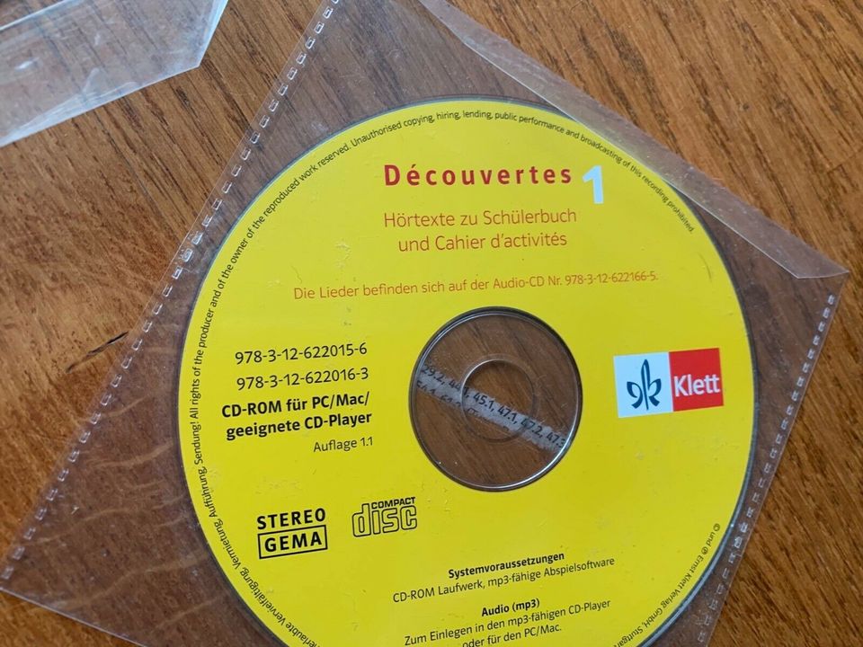 Découvertes 1 Übungssoftware Hörtexte Video-DVD in Hannover