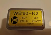 GE/Krautkrämer Prüfkopf WB60-N2 Serie D70° 2MHz 20x22Ultraschal Bergedorf - Hamburg Lohbrügge Vorschau